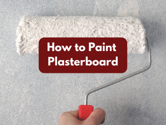 How to paint plasterboard