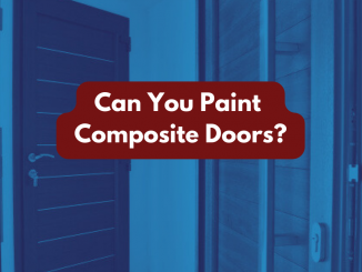 Can you paint composite doors